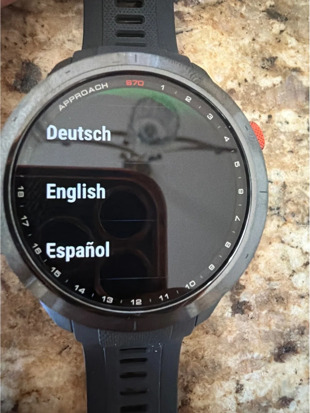 Garmin Approach S70 Premium GPS Golf Watch – 47mm – Black